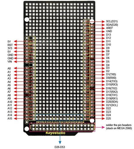 Arduino PCB Prototyping Board Prototyping Shield for Arduino UNO Arduino Mega - Picture 13 of 13