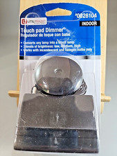 UPC 070686508091 product image for Utilitech #0026104 Black Touch Pad Lamp Dimmer Switch - New Old Stock | upcitemdb.com