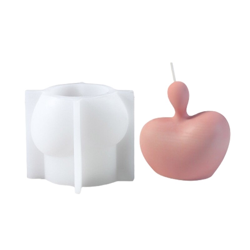3D Heart Pattern Resin Mold Handmade Art Supplies Suitable for Room Decorations-image