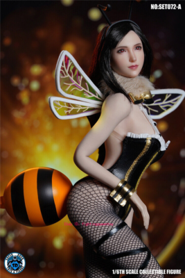 SUPER DUCK SET072A Tifa Bee Suit Ver. 1/6 Head Clothes Accessories