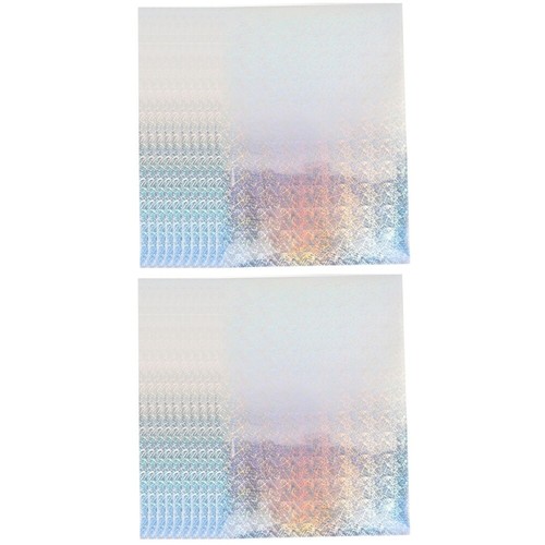 Set of 2 Wasserdichtes Farbpapier Klebungspapier Bunte Druckerpapiere