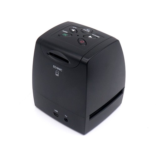 Film Scanner 35mm 135mm Slide Negative Converter Photo Digital Image Viewer 2.4" - Picture 8 of 12