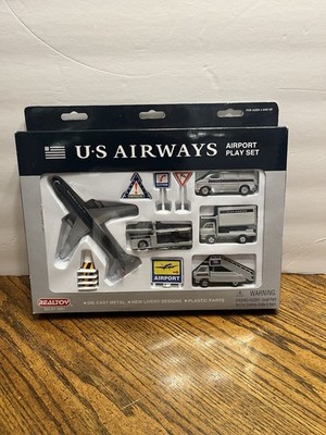 Rare Daron/Realtoy US Airways Retired Livery Airport Playset 757