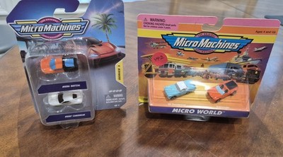 Micro Machines Lot Of Two NIB 1997 Micro  World & 2020 Series 1 #008 