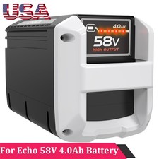 1PACK 58V 4.0Ah Lithium-ion Battery For Echo 58 Volt CBP-58V40 CBP-58V20 CPH-58V