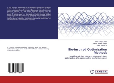 Fran Sérgio Lobato (u. a.) | Bio-inspired Optimization Methods | Taschenbuch