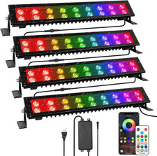 LED Stage Wash Light Bar 4Pack