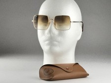 Ray-Ban RB1971 "Square" w/Gold Metal Frames - Brown gradient Lenses, Gorgeous