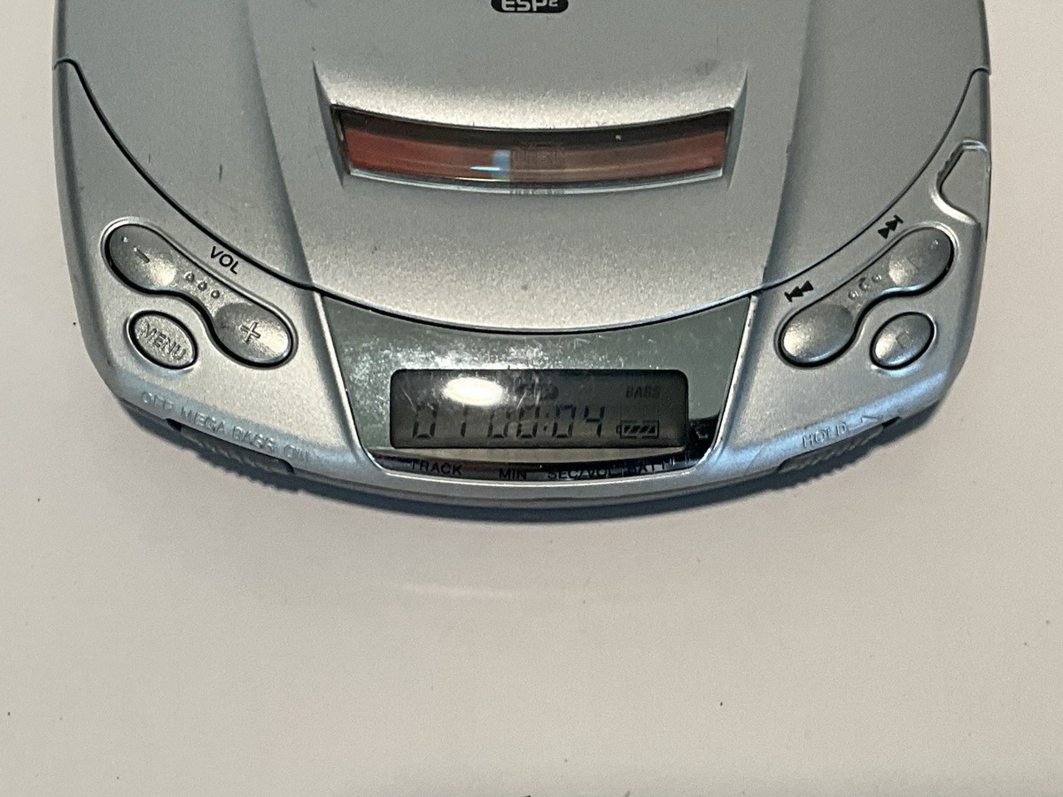 Sony CD Walkman Discman D-E206CK Mega Bass ESP2 Car Ready Tested