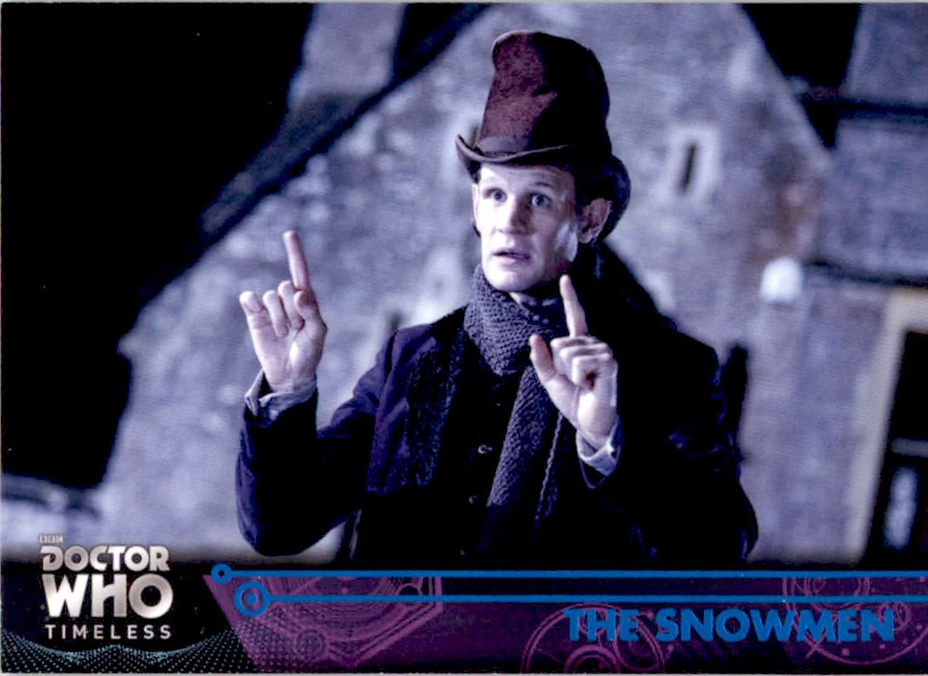 2016 Doctor Who Timeless Blue #86 The Snowmen /99