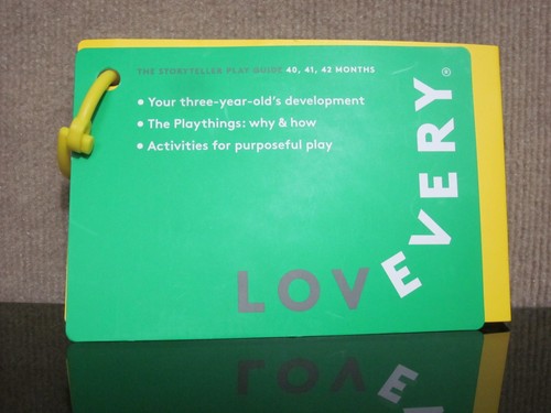 Lovevery The Storyteller Play Guide Book 40-42 Months Ways to Play Montessori