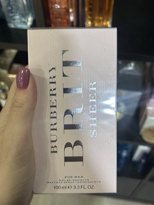 Burberry Brit Sheer EDT 100ml Eau de Toilette for Women New & Sealed