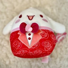 Squishmallows Sanrio Cinnamoroll Red Tuxedo Rose Plush 8 inch Hello Kitty