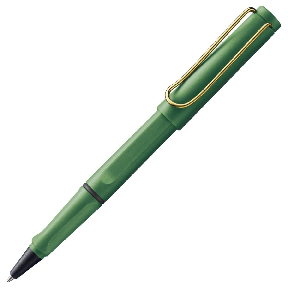 LAMY safari Field Green Gold Clip Rollerball Pen - Special