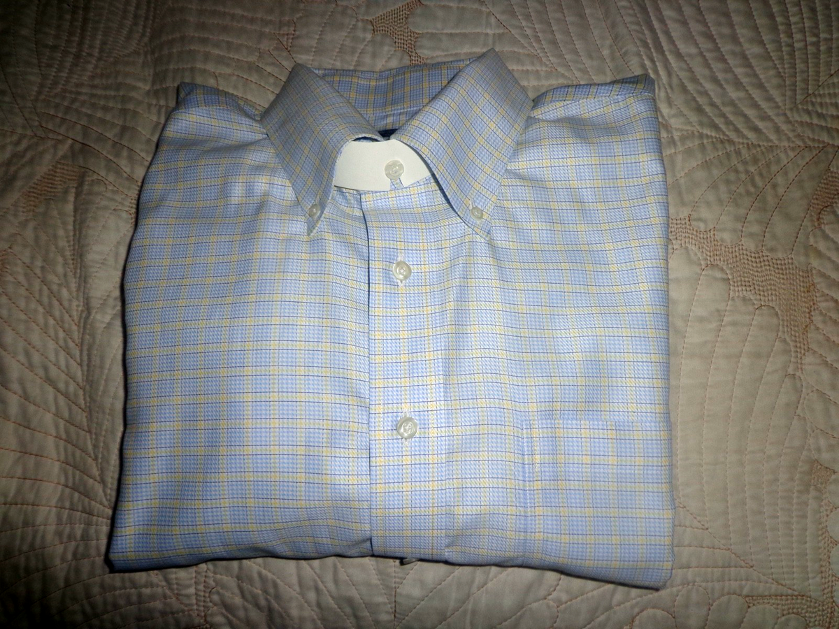 eb wood dress shirts E.B. Wood Regular Fit Solid Non-Iron Dress Shirt at Von Maur