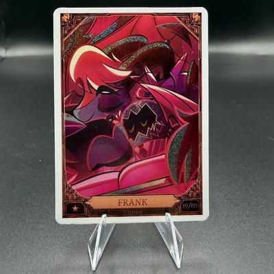 HAZBIN HOTEL Season 2 FRANK 19/60 FOIL CARD 1st Edition