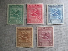 Caribbean, Scott# 299-303, MH
