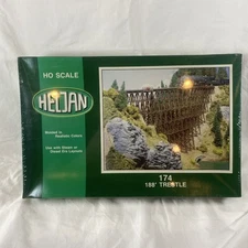 Heljan  HO 1/87 188’ Timber Trestle Bridge #174