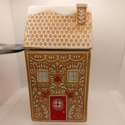 M&S Lebkuchenhaus Keramik Keksdose Weihnachten Küche Aufbewahrung