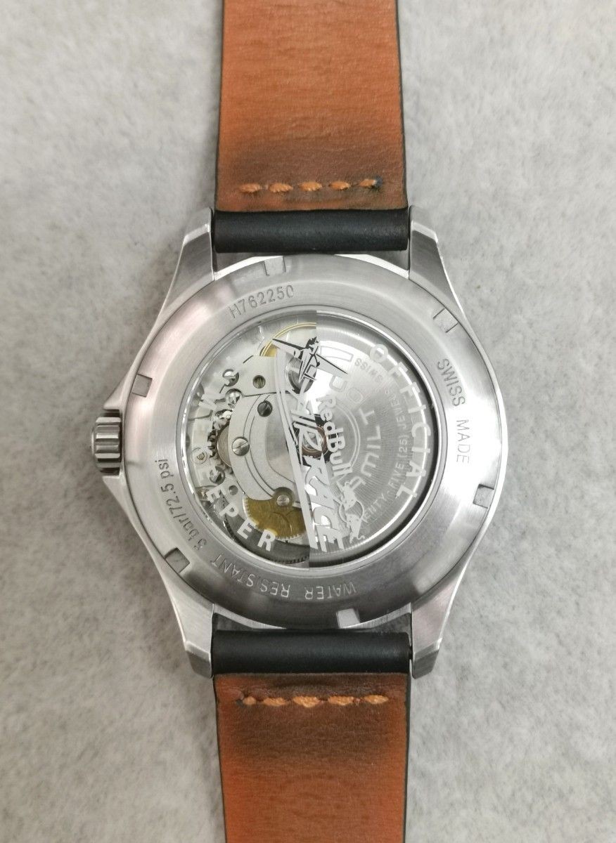 Hamilton Khaki Automatic Watch H762250 Red Bull Air Race 37mm Mens