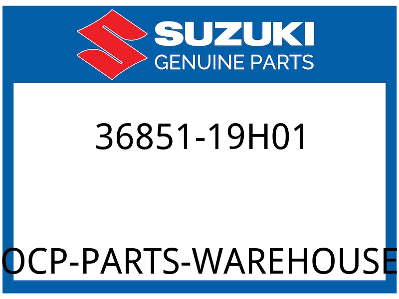 Suzuki OEM Part 36851-19H01 WIRE,OIL PRESSU
