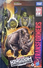 Transformers Rhinox Voyager Figure Kingdom War For Cybertron Takara Tomy Toy