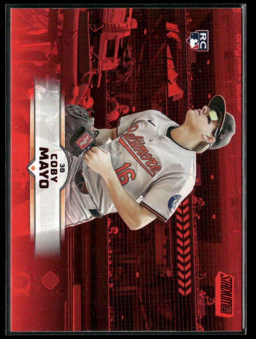 Coby Mayo Rookie 2025 Stadium Club #62 Red Foil