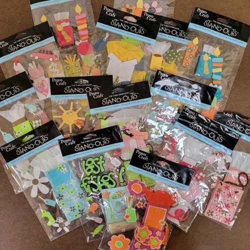 CHOICE: ~Provo Craft Interactive Stand-Out Stickers~ 3D~ Paper Craft~ Cards~ NEW - Picture 2 of 29