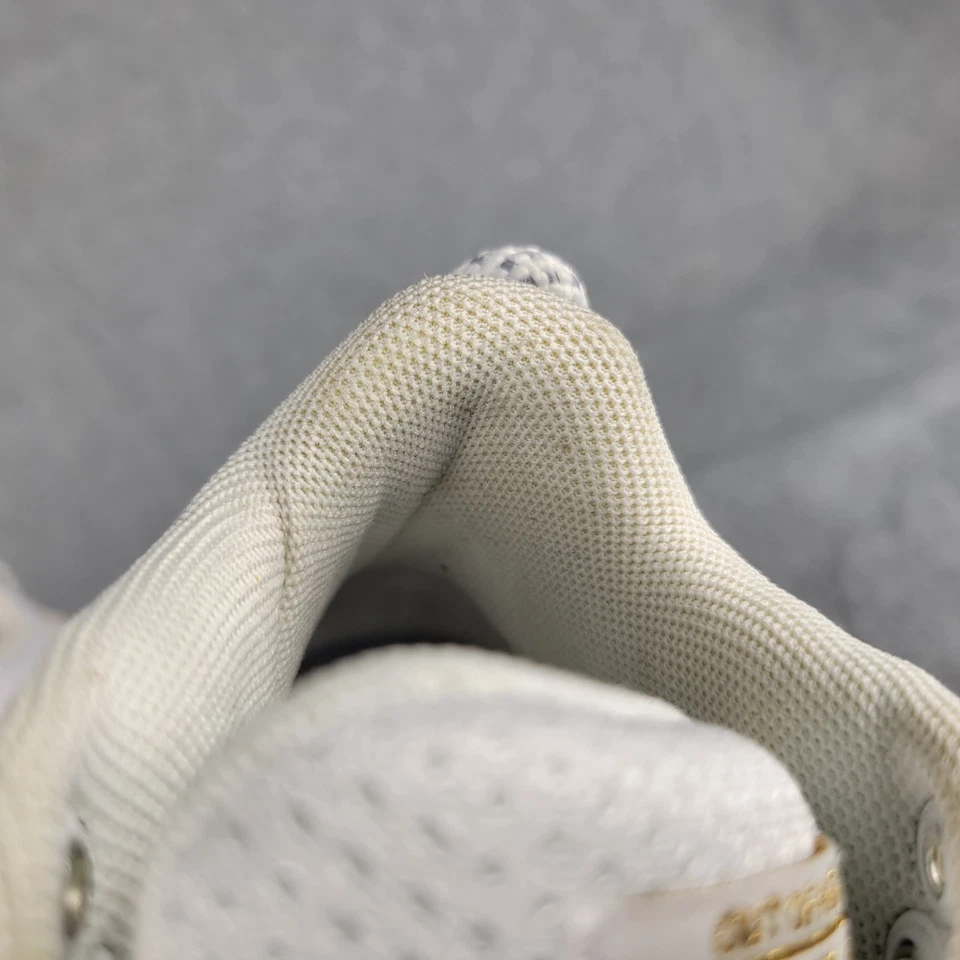 Boy's Under Armour Harper 8 Mid RM JR Molded Baseball Cleats  White Size 12 Kids - Image 3 of 4