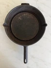 WAGNER WARE Sidney 1057 Heat Ring Cast Iron Frying Pan USA 10” Pour Spout RARE