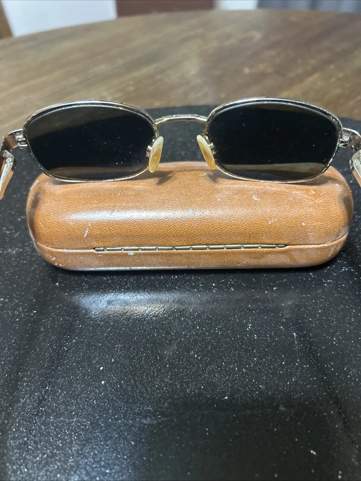 Gafas de sol polarizadas Hokie Serrento marrón tortuga hechas en Italia 100 % UV Foto 4 de 4