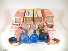 VINTAGE NOS ECT & EBW 500W 120V 3200K PHOTO FLOOD BULB LOT OF 14 TESTED