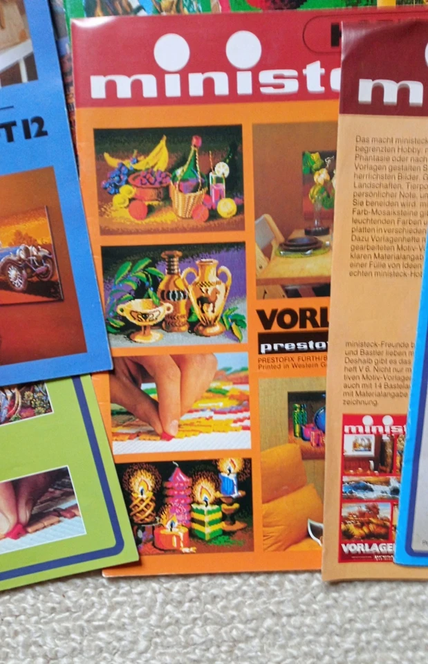 Konvolut Vorlagenhefte für Ministeck altes Steckspiel 70/80 er Jahre - Bild 3 von 4