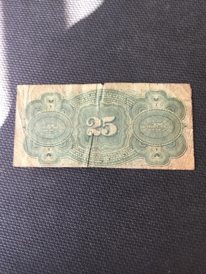 25 cent fractional currency washington - Image 4 of 4