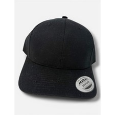 Lot Of 8 Yupoong YP Classics Blank Snapback Baseball Cap Adjustable Black New