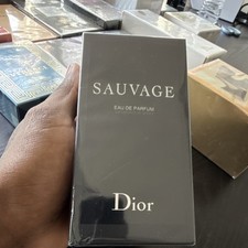 Dior Sauvage Eau de Parfum Spray 3.4 fl oz, Regular Size, Refillable