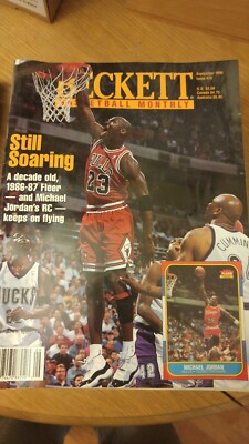 Beckett Basketball Card Monthly Magazine September 1996 Michael