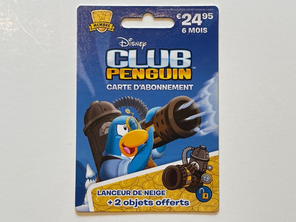 Functional Card: Club Penguin 02 (Disney, United States of America