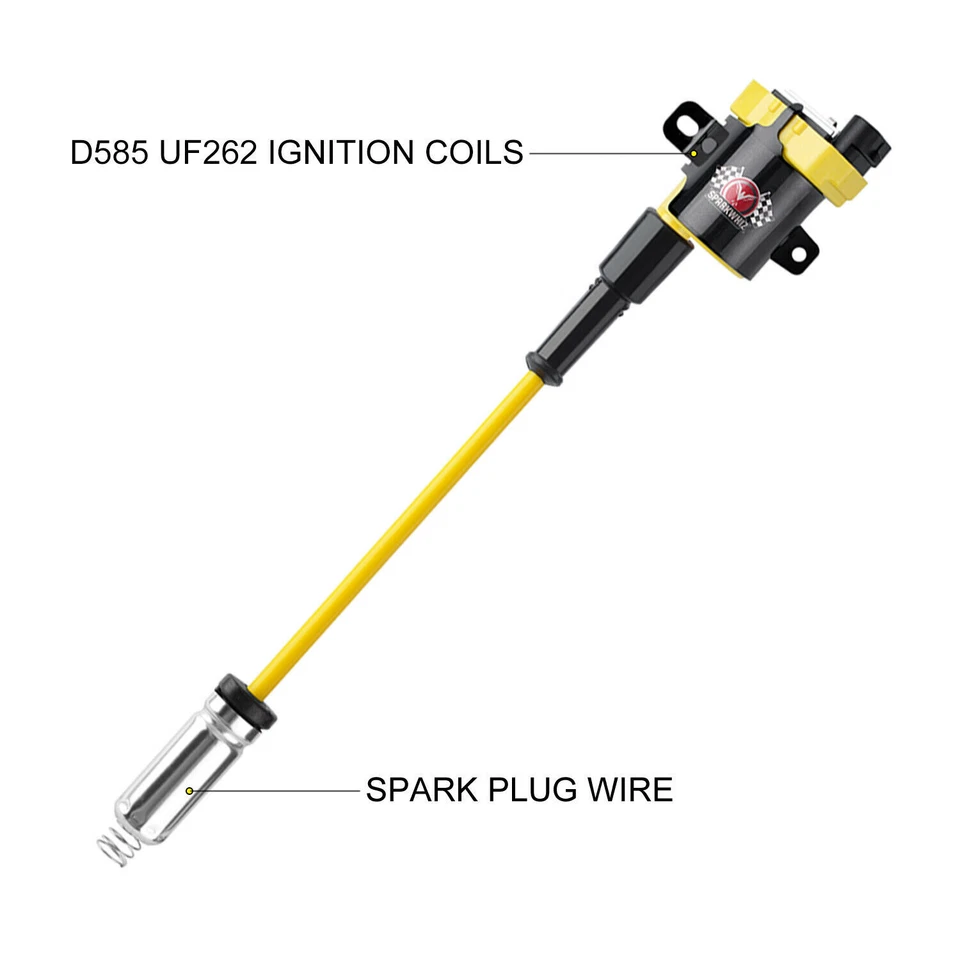 8Ignition Coil Pack Wire For Chevy Silverado 1500 2500 GMC Sierra 1999 2000-2007 - Imagem 2 de 4