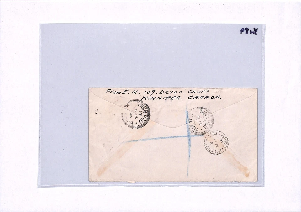 CANADA 1946 FDC Re-Construction 14c ILLUSTRATED Winnipeg First Day Cover YN89 - Image 4 of 4