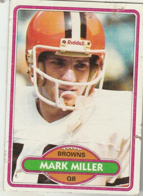 FREE SHIPPING-MINT-1980 Topps #502 Mark Miller Browns PLUS BONUS CARDS