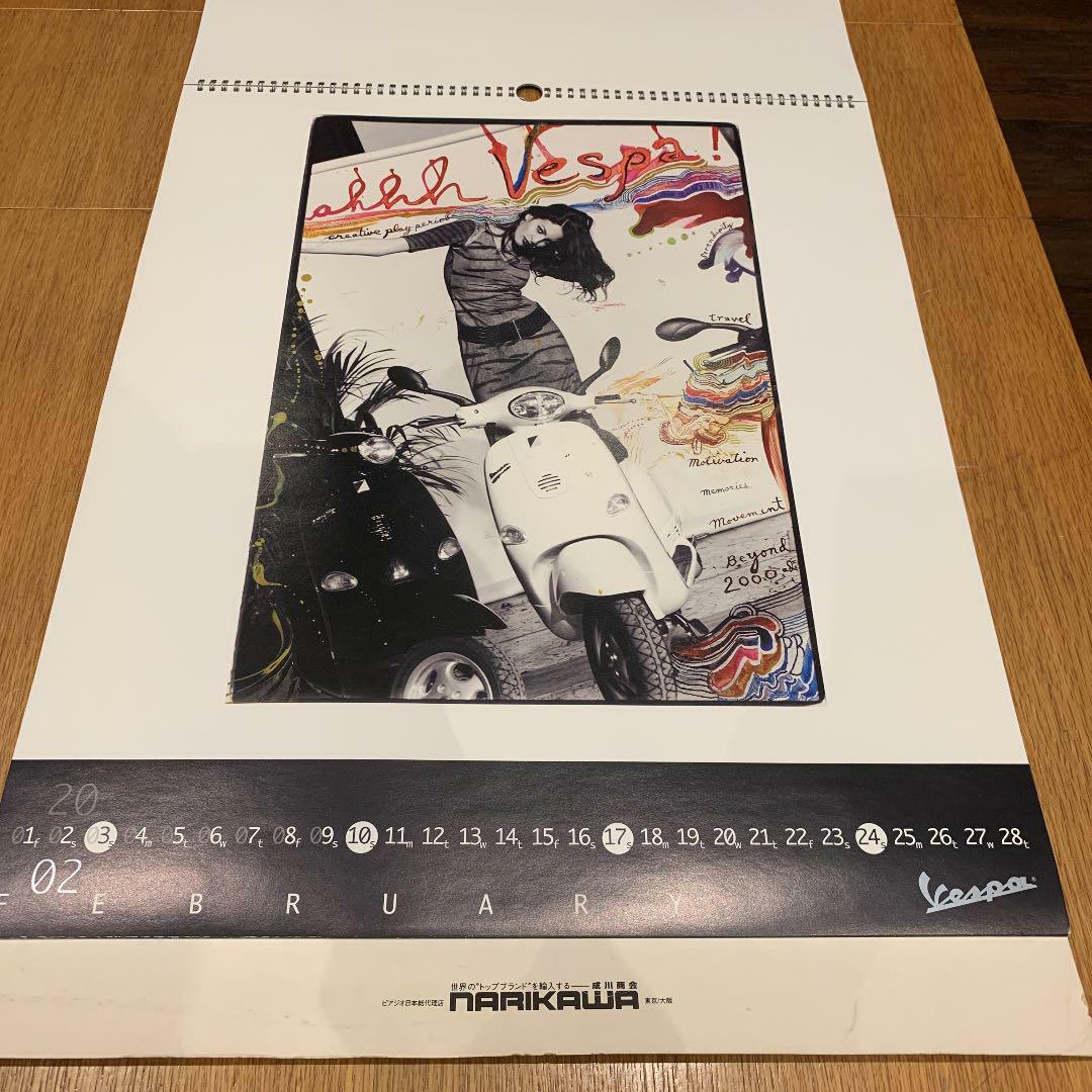 piaggio vespa 2002年カレンダー　PETER BEARD監修 piaggio vespa 2002 calendar PETER BEARD supervision | eBay