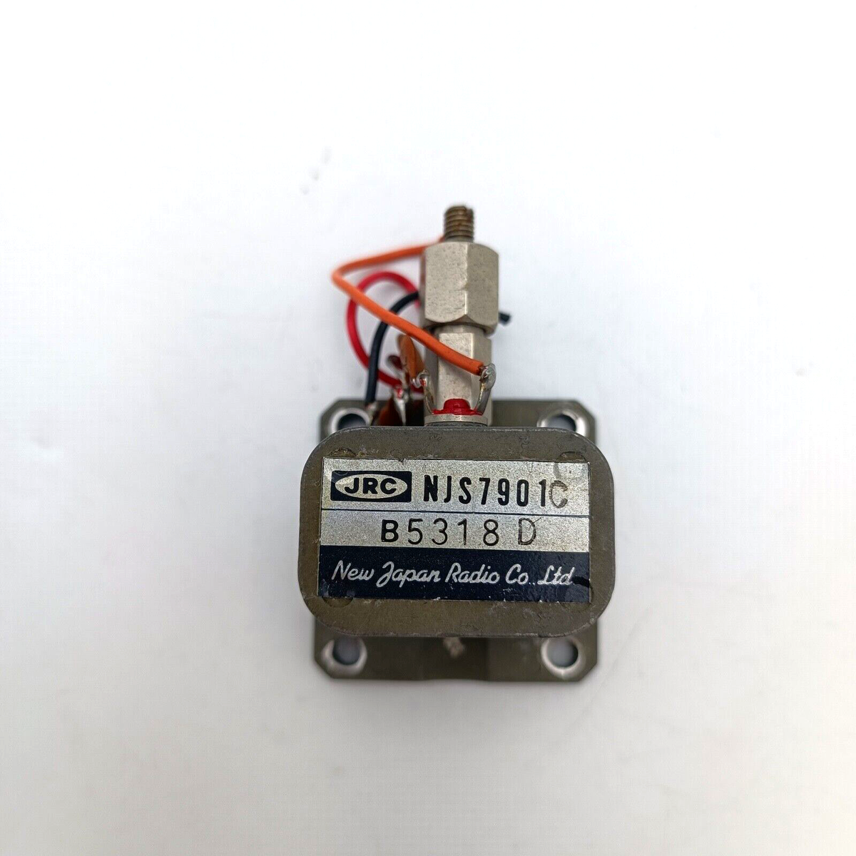 真空管　ＪＲＣ　F220 9343 JRC NJS7901C Microwave Tube X-Band Diode Limiter Furuno NJS7901C