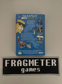 The Simpsons: Bart vs. the Space Mutants NES CIB Complete In Box
