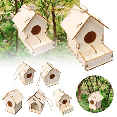 Bird House Nesting Feeding Nature Feeder Robin Sparrow Window Y D I Box K5E2024