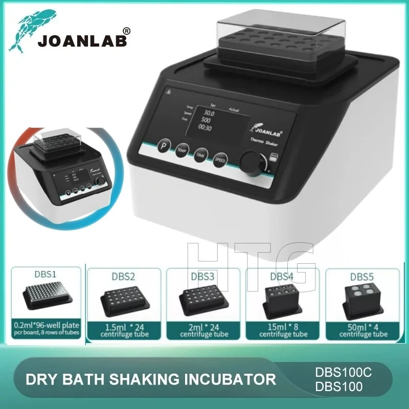 Digital Programable Agitación Seco Baño Calentador Laboratorio Baño Seco Coctelera Incubadora Nuevo