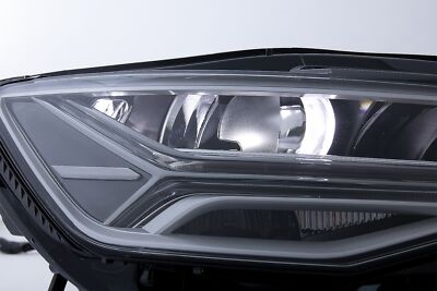 Fari Anteriori A LED Per Audi A6 C7 2012-2018 | Kit DRL E Indicatori Di Direzione Plug&Play Per A6L (Modelli 2012-2015)