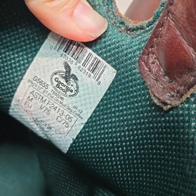 Georgia Boot Men Steel Toe G5655 12\
