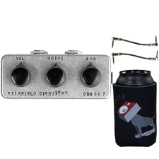 Fairfield Circuitry Modele B Overdrive Guitar Pedal w/ Patch Cables, Beer Hugger