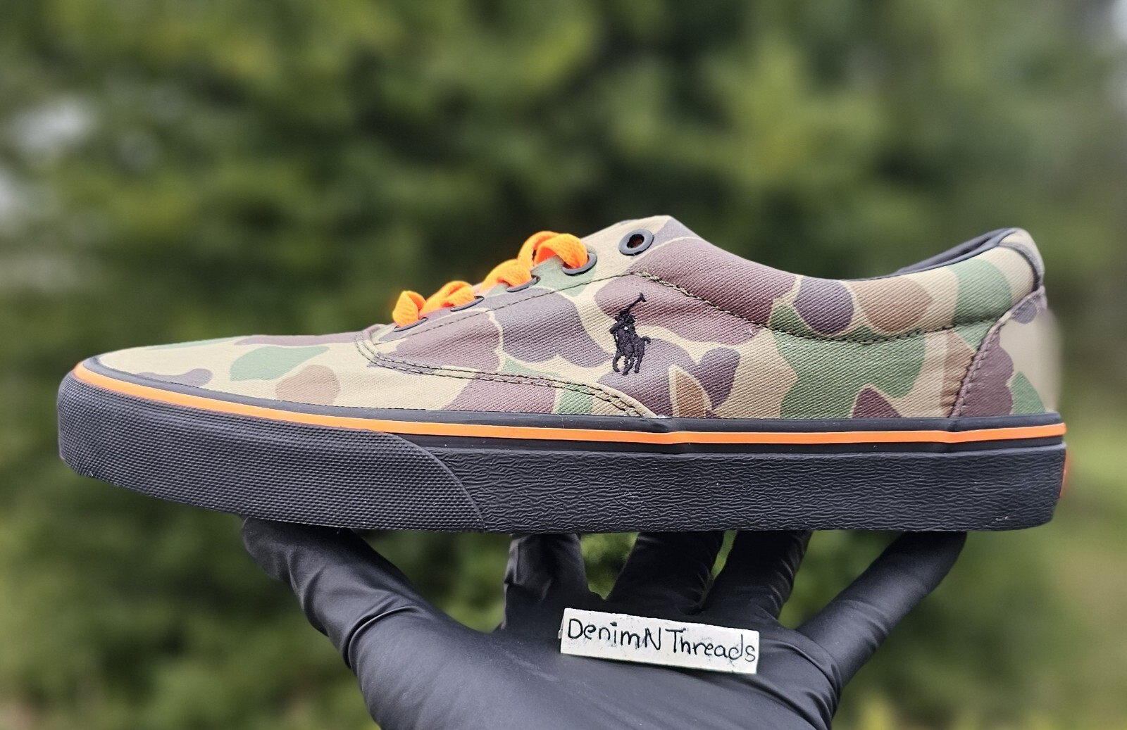 Scarpe POLO RALPH LAUREN Keaton Pony mimetiche Vulcan SKATE RARE ? da uomo taglia 8 5 NUOVE